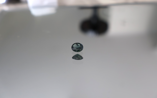 EON Teal Sapphire ( 3 Oval )