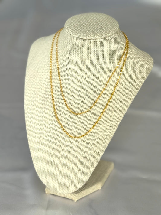 SOL Cable - Solid 23k Gold Chain