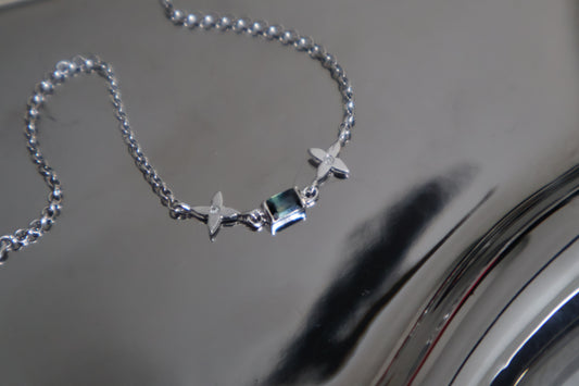 BRI Sapphire Solitaire Bracelet – Green